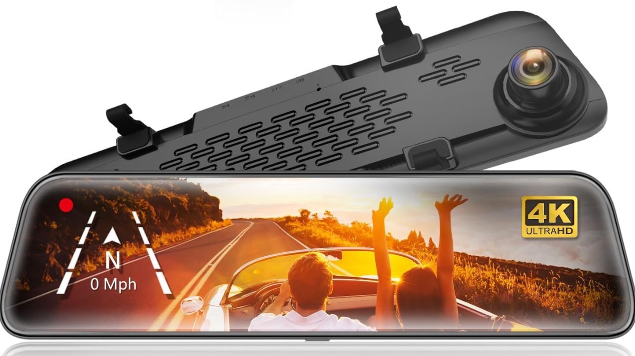 Digital Rear View Mirror & Dashcam