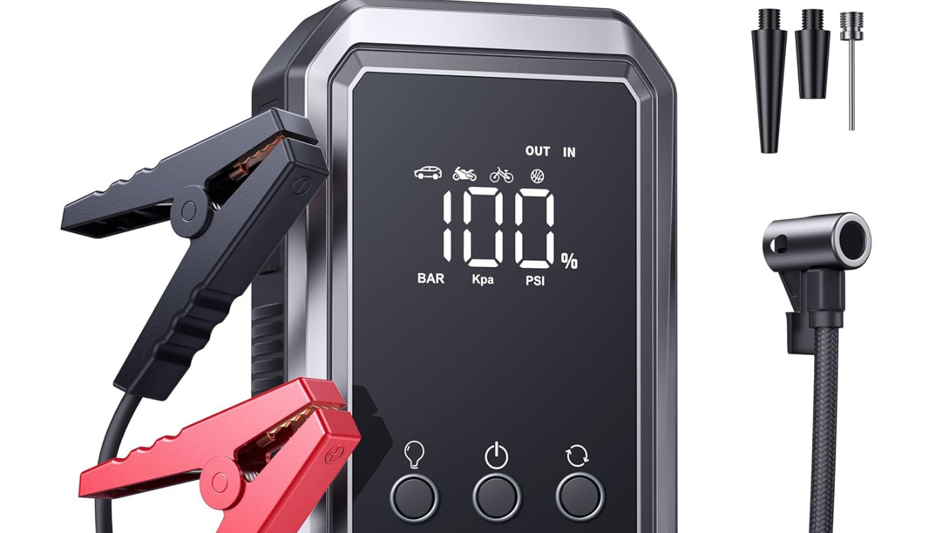 Portable Jump Pack and Air Compressor